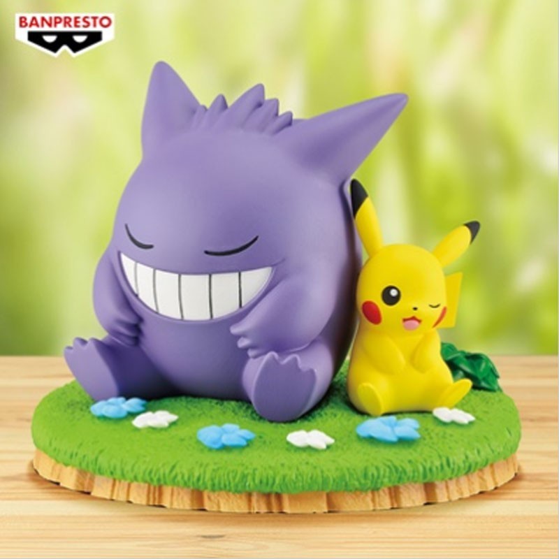 BANPRESTO POKÉMON RELAX TIME GENGAR & PIKACHU