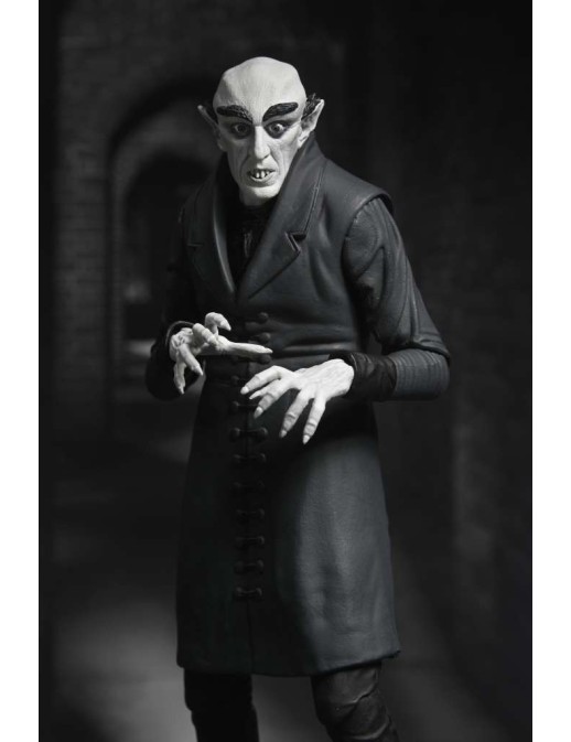 Neca Universal Monsters Ultimate Nosferatu Count Orlok Black & White