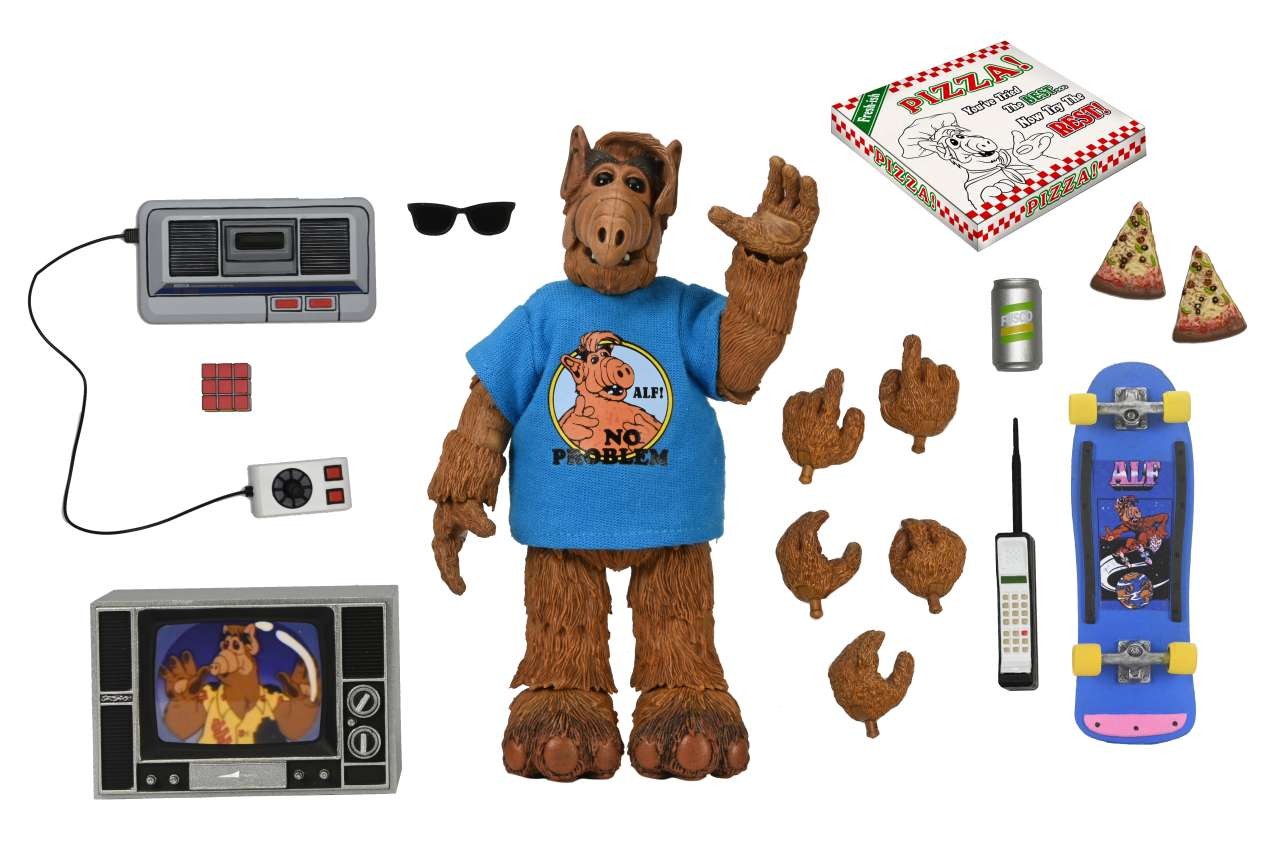 NECA ULTIMATE ALF TOTALLY 80'S