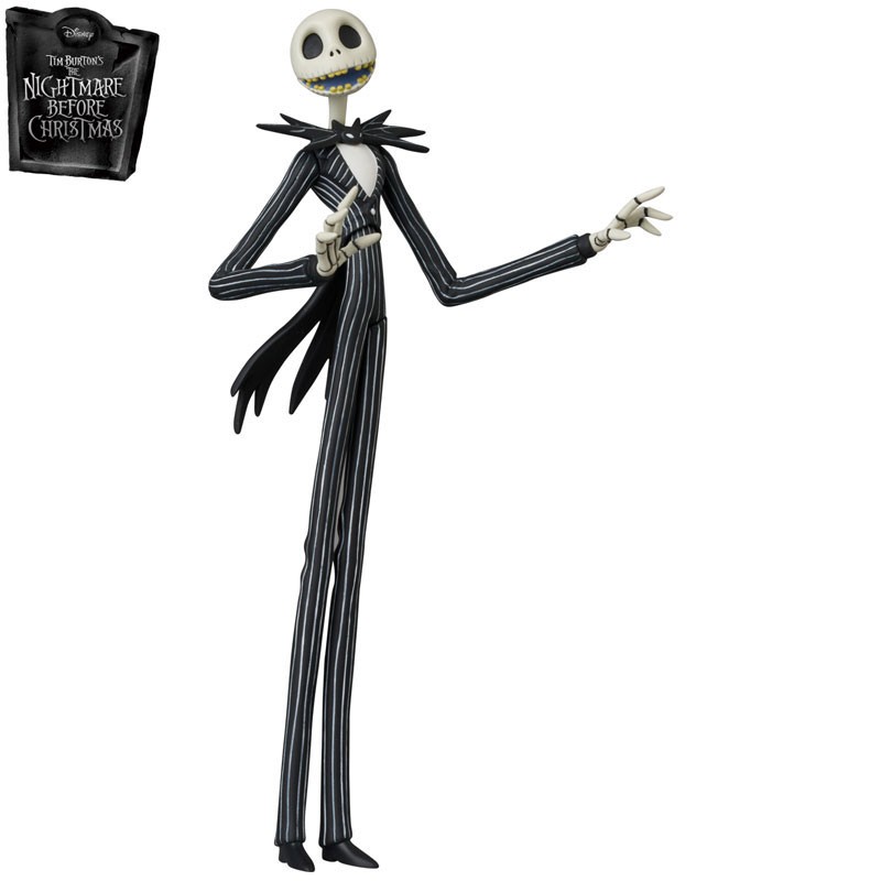 MEDICOM TOY ULTRA DETAIL MINI FIGURES THE NIGHTMARE BEFORE CHRISTMAS JACK SKELLINGTON