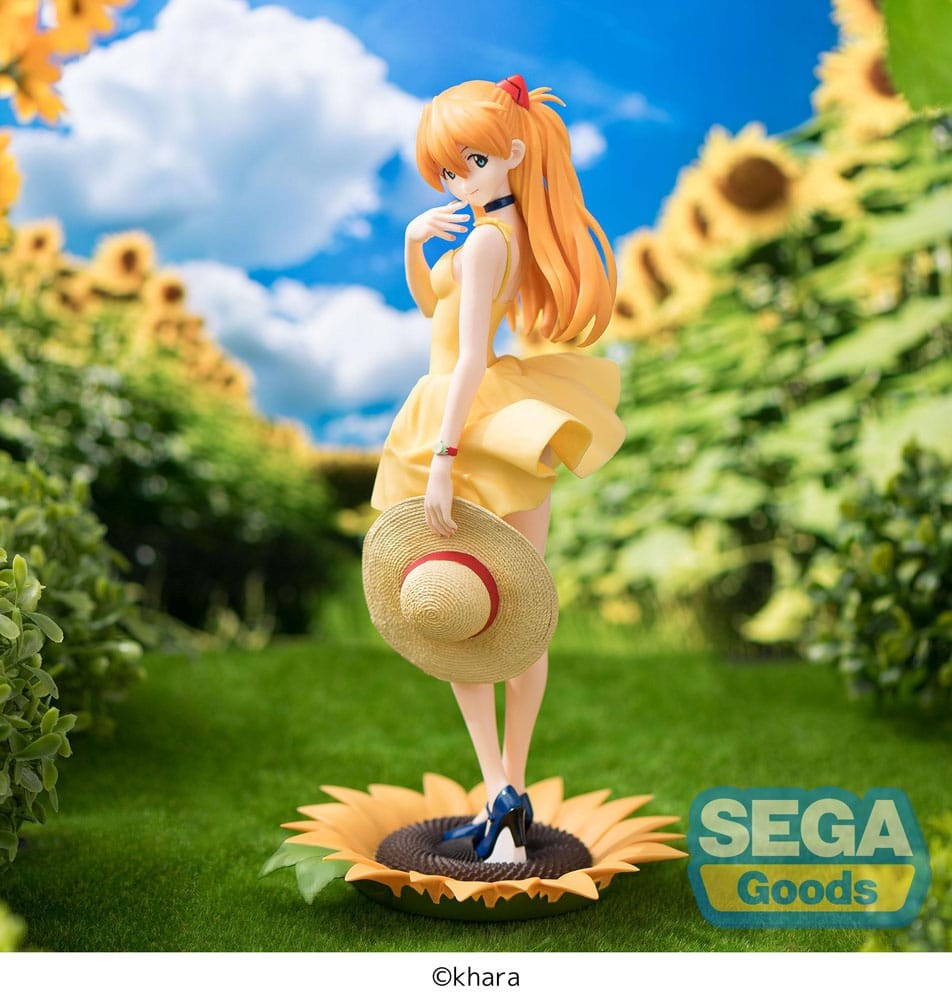 SEGA LUMINASTA REBUILD OF EVANGELION ASUKA LANGLEY SUMMER DRESS VERSION 2