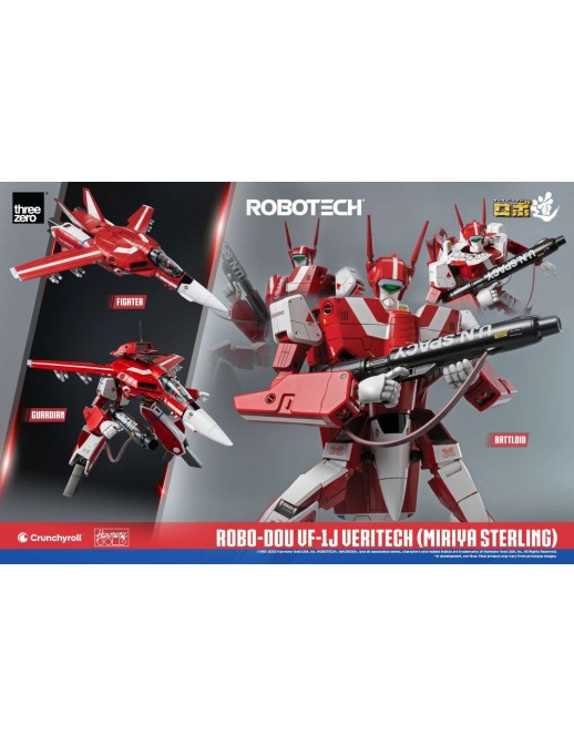 Threezero ROBO-DOU Robotech VF-1J Veritech Miriya Sterling Use