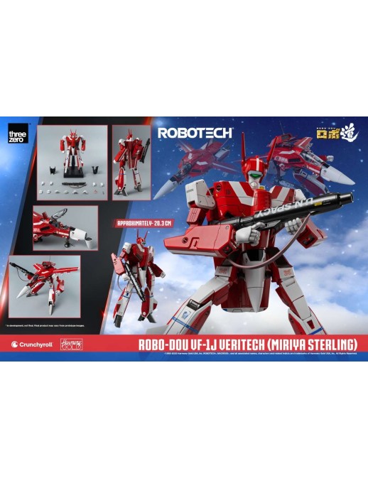 Threezero ROBO-DOU Robotech VF-1J Veritech Miriya Sterling Use