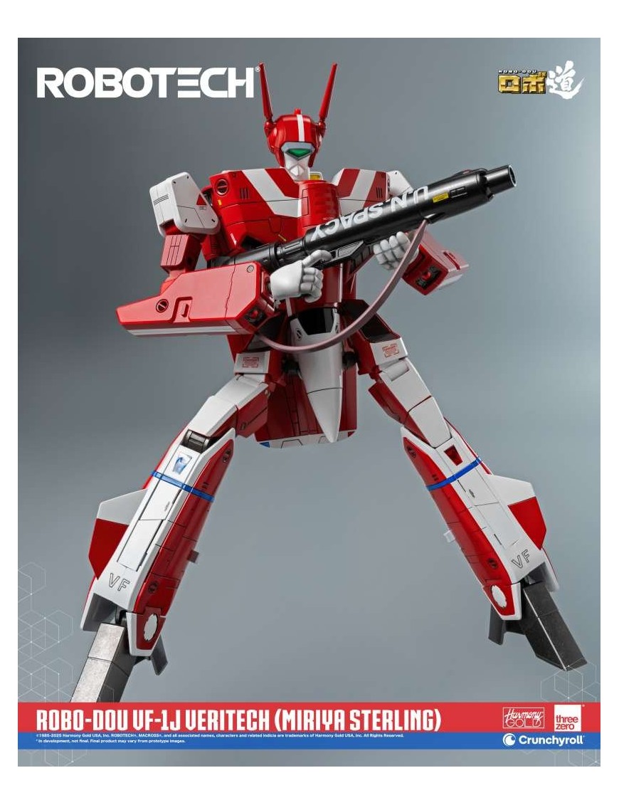 Threezero ROBO-DOU Robotech VF-1J Veritech Miriya Sterling Use Threezero ROBO-DOU Robotech VF-1J Veritech Miriya Sterling Use