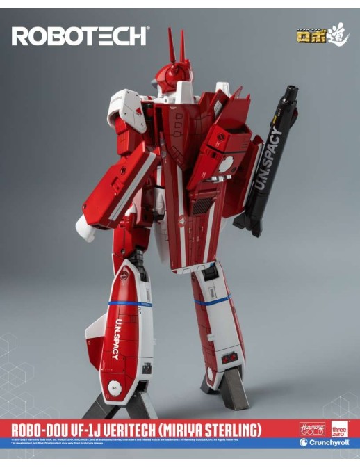 Threezero ROBO-DOU Robotech VF-1J Veritech Miriya Sterling Use
