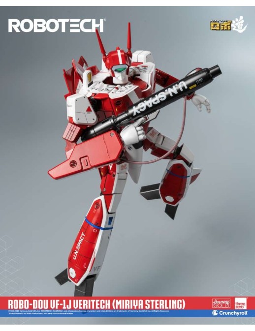 Threezero ROBO-DOU Robotech VF-1J Veritech Miriya Sterling Use