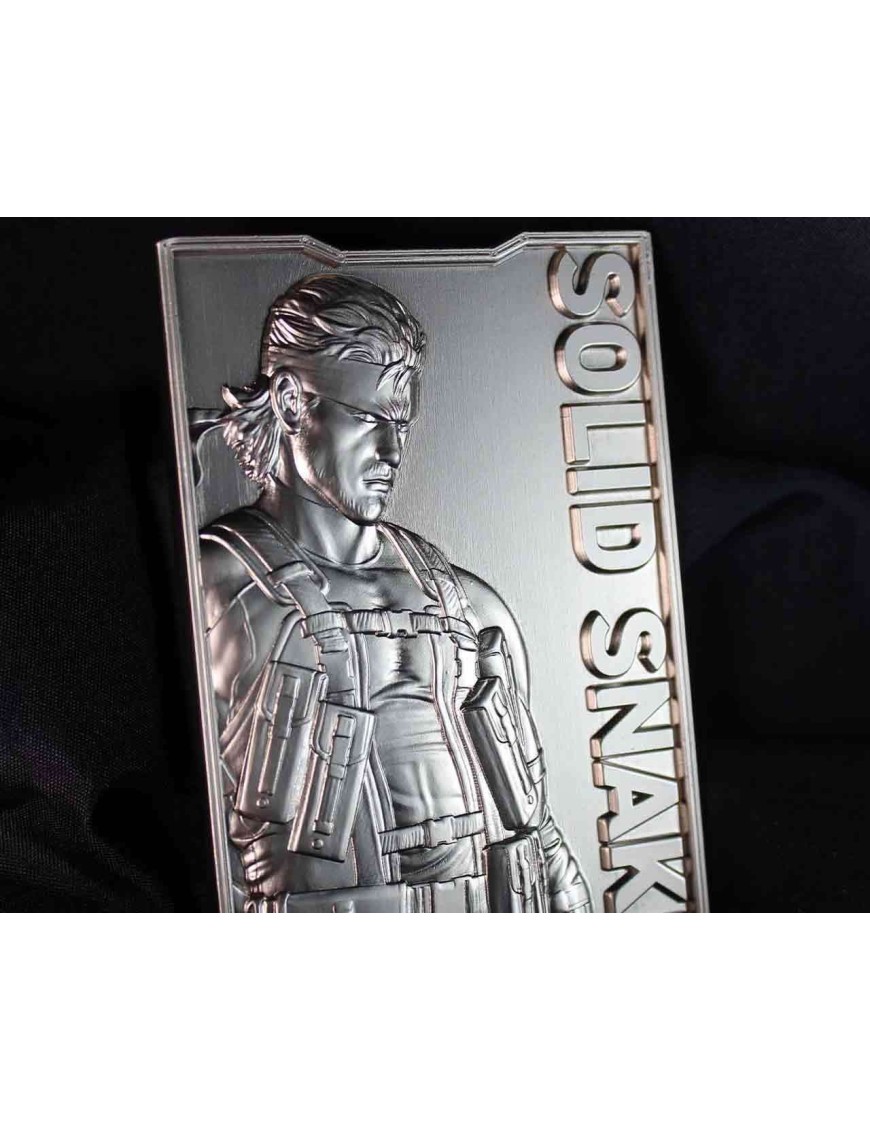 20th L GEAR SOLID COLLECTION　227K☆ Fanattik Metal Gear Solid 2 Sons of Liberty Solid Snake