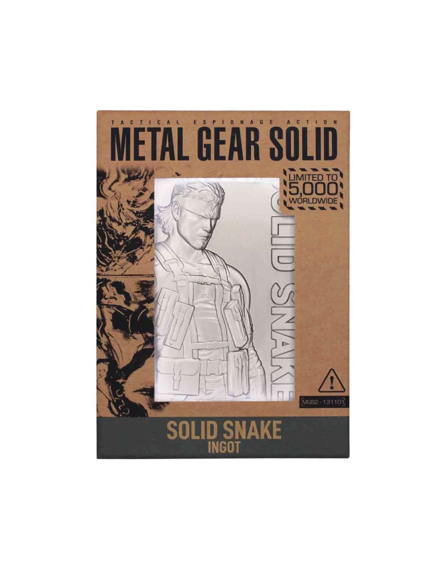 20th L GEAR SOLID COLLECTION　227K☆ Fanattik Metal Gear Solid 2 Sons of Liberty Solid Snake