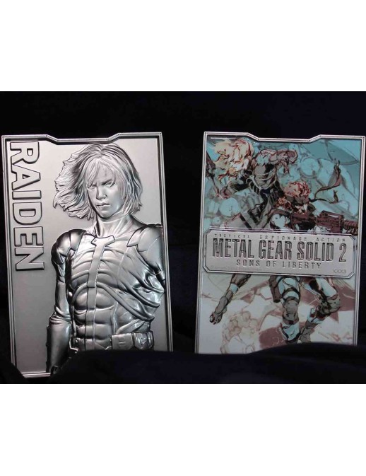 Fanattik Metal Gear Solid 2 Sons of Liberty Raiden Ingot Limited Edition