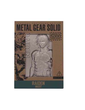Fanattik Metal Gear Solid 2 Sons of Liberty Raiden Ingot Limited Edition