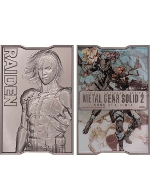 Fanattik Metal Gear Solid 2 Sons of Liberty Raiden Ingot Limited Edition