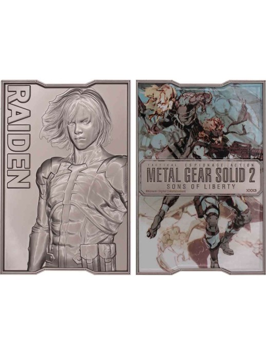 Fanattik Metal Gear Solid 2 Sons of Liberty Raiden Ingot Limited Edition