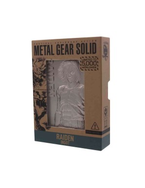 Fanattik Metal Gear Solid 2 Sons of Liberty Raiden Ingot Limited Edition