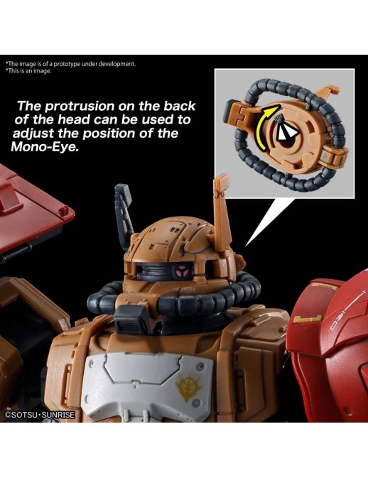 Bandai High Grade HG 1/144 Mobile Suit Gundam MS-06F Zaku II F Type Chubs Kale Solari Custom