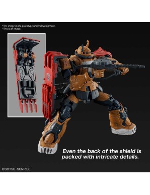 Bandai High Grade HG 1/144 Mobile Suit Gundam MS-06F Zaku II F Type Chubs Kale Solari Custom