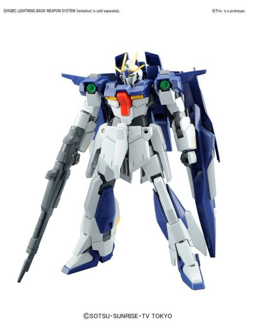 Bandai High Grade HGBF 1/144 Mobile Suit Gundam LGZ-91 Lightning Gundam