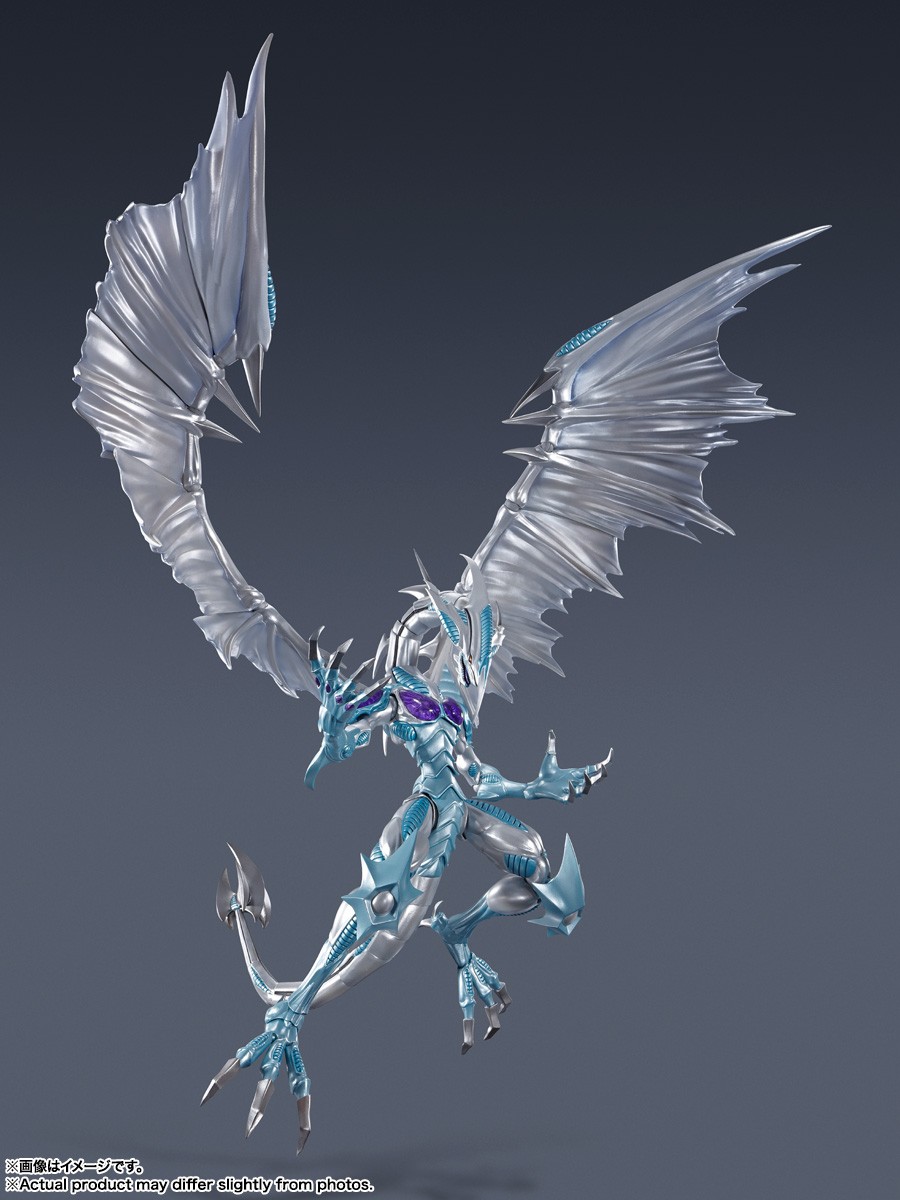 BANDAI S.H. MONSTERARTS YU-GI-OH! 5D'S STARDUST DRAGON