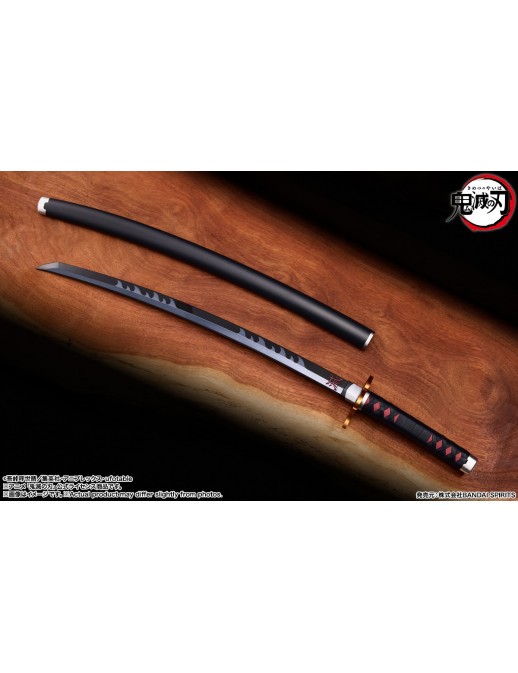 Bandai Proplica Demon Slayer Kimetsu No Yaiba Tanjiro Kamado Nichirin Katana Kyojuro Rengoku's Tsuba