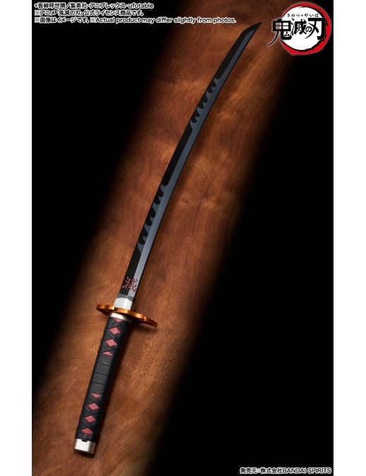 Bandai Proplica Demon Slayer Kimetsu No Yaiba Tanjiro Kamado Nichirin Katana Kyojuro Rengoku's Tsuba