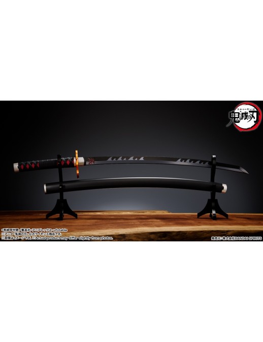 Bandai Proplica Demon Slayer Kimetsu No Yaiba Tanjiro Kamado Nichirin Katana Kyojuro Rengoku's Tsuba