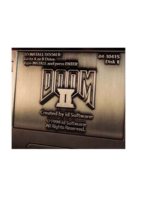 Fanattik Doom 2 Floppy Disk Limited Edition