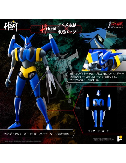 Pose Toy Pose+ Metal Heat Series Shin Getter Robot Armageddon Getter Liger