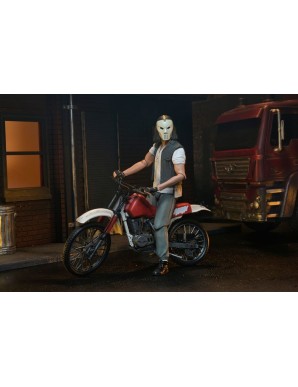 Neca Teenage Mutant Ninja Turtles Casey Jones with Dirt Bike