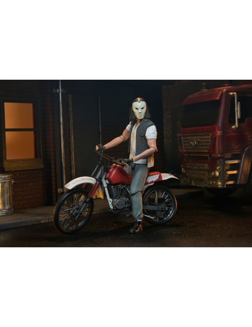 Neca Teenage Mutant Ninja Turtles Casey Jones with Dirt Bike