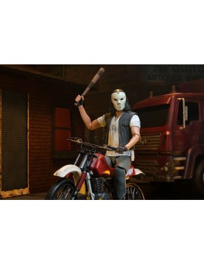 Neca Teenage Mutant Ninja Turtles Casey Jones with Dirt Bike