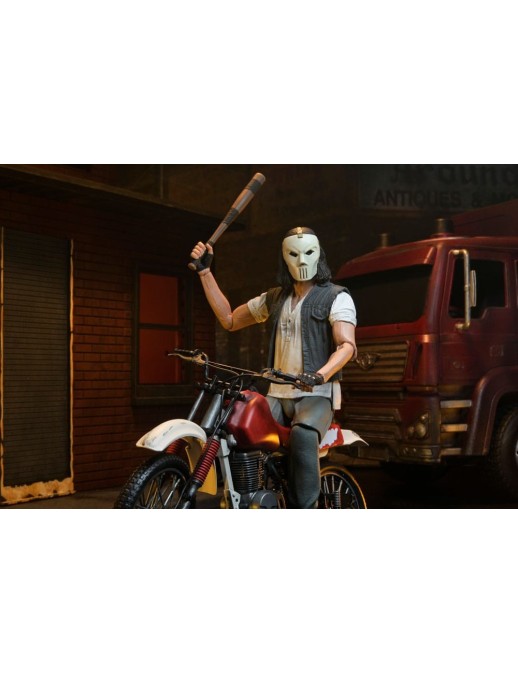 Neca Teenage Mutant Ninja Turtles Casey Jones with Dirt Bike