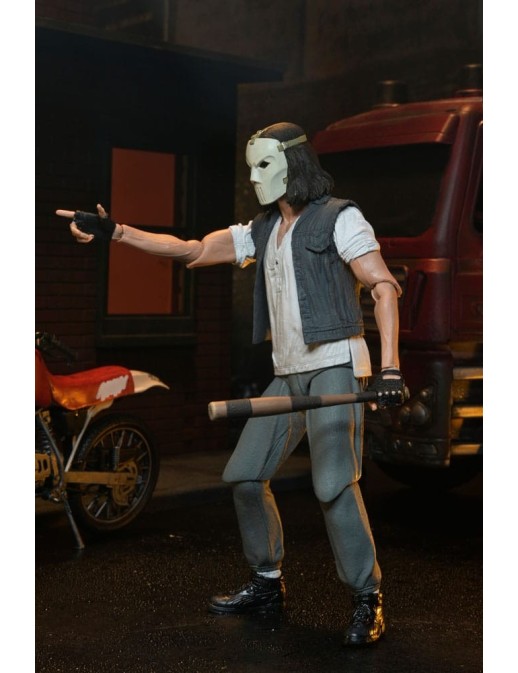 Neca Teenage Mutant Ninja Turtles Casey Jones with Dirt Bike