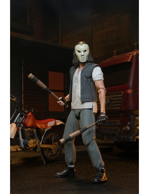 Neca Teenage Mutant Ninja Turtles Casey Jones with Dirt Bike