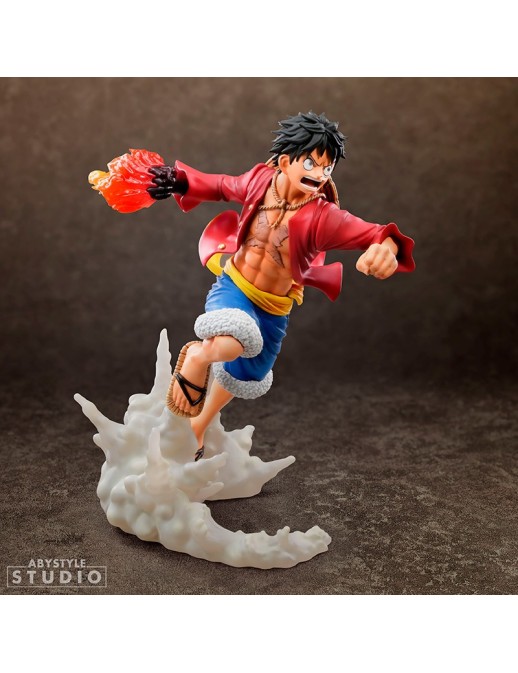 Abystyle Studio Super Figure Collection One Piece Monkey D. Luffy Red Hawk