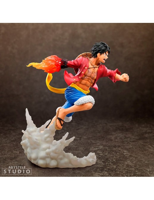 Abystyle Studio Super Figure Collection One Piece Monkey D. Luffy Red Hawk