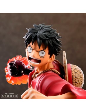 Abystyle Studio Super Figure Collection One Piece Monkey D. Luffy Red Hawk