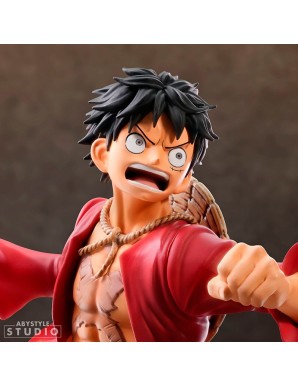 Abystyle Studio Super Figure Collection One Piece Monkey D. Luffy Red Hawk