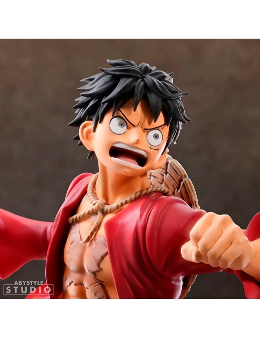 Abystyle Studio Super Figure Collection One Piece Monkey D. Luffy Red Hawk
