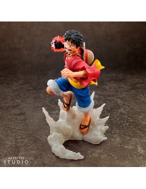 Abystyle Studio Super Figure Collection One Piece Monkey D. Luffy Red Hawk