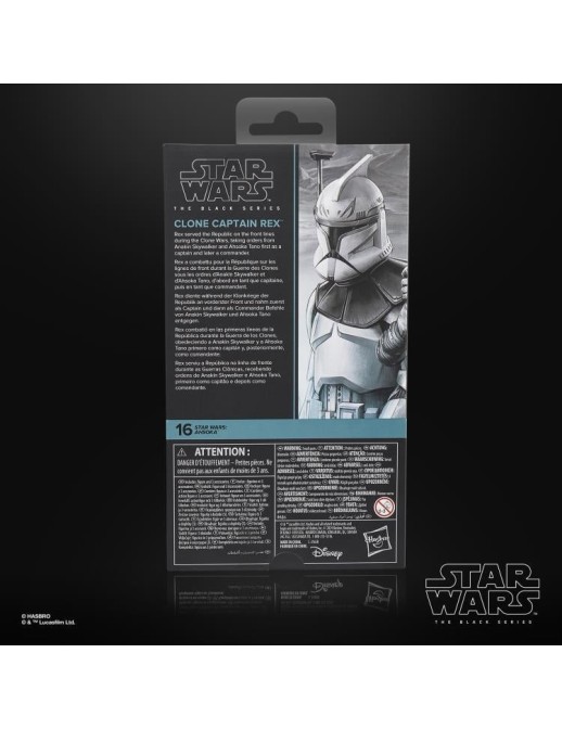 Hasbro Star Wars The Black Series Clone Captain Rex