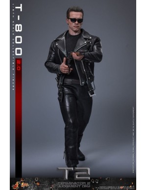 Hot Toys Movie Masterpiece Terminator 2 Judgement Day T-800 2.0 1/6 Scale Collectible Figure