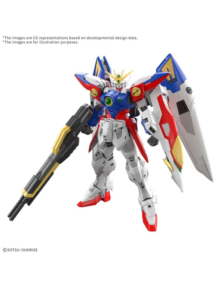 Bandai Real Grade RG 1/144 Mobile Suit Gundam XXXG-00W0 Wing Gundam Zero Bandai Real Grade RG 1/144 Mobile Suit Gundam XXXG-00W0 Wing Gundam Zero