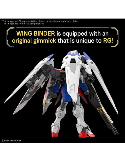 Bandai Real Grade RG 1/144 Mobile Suit Gundam XXXG-00W0 Wing Gundam Zero