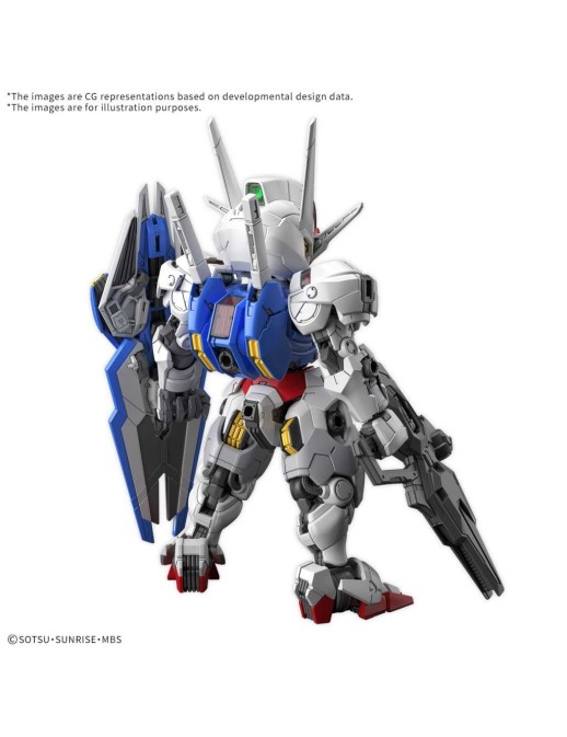 Bandai Master Grade SD MGSD Mobile Suit Gundam XVX-016 Gundam Aerial