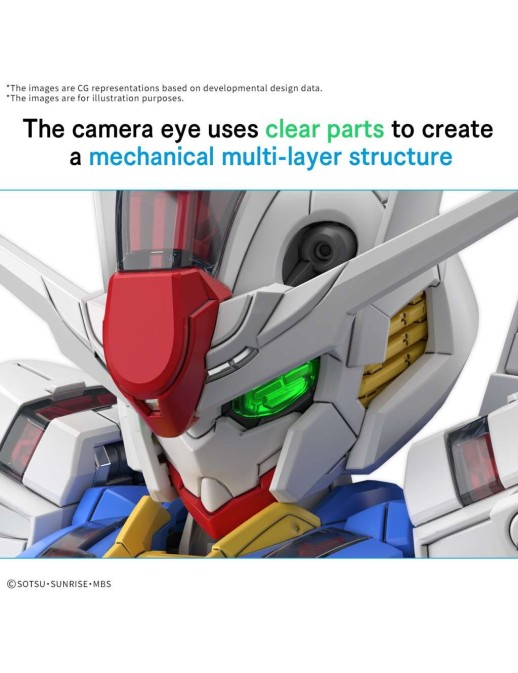 Bandai Master Grade SD MGSD Mobile Suit Gundam XVX-016 Gundam Aerial