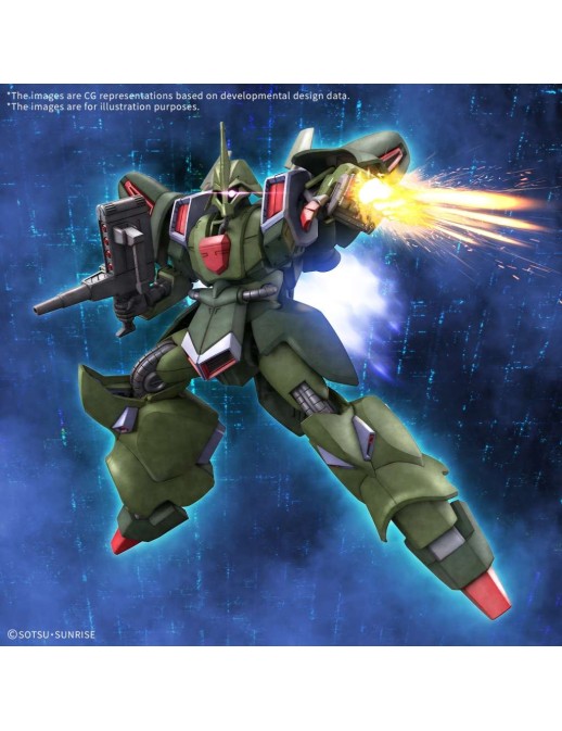 Bandai High Grade HGUC 1/144 Mobile Suit Gundam AMX-101 Galluss-J