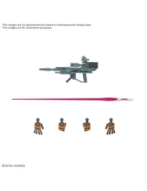 Bandai High Grade HG 1/144 Mobile Suit Gundam Light Cannon