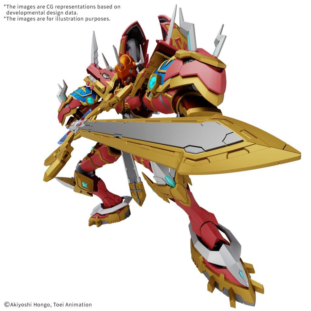 BANDAI FIGURE-RISE STANDARD AMPLIFIED DIGIMON KAISER GREYMON