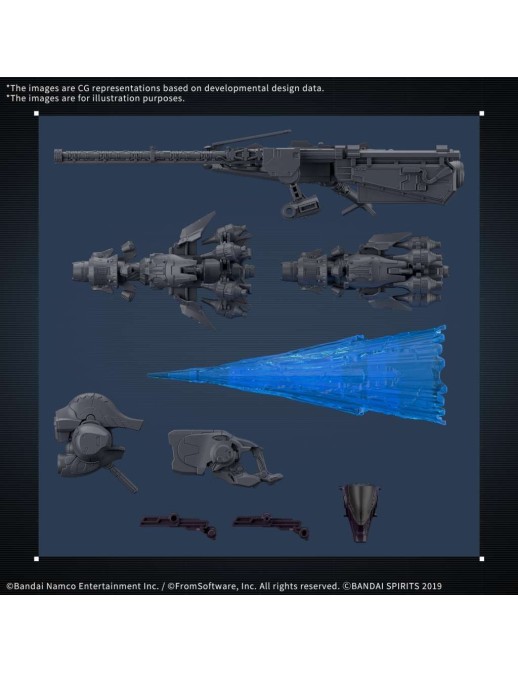 Bandai 30 Minutes Missions Armored Core VI Fires of Rubicon Arquebus Add VE-40A Open Faith