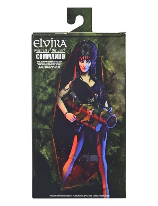 Neca Elvira Mistress of the Dark Commando Version