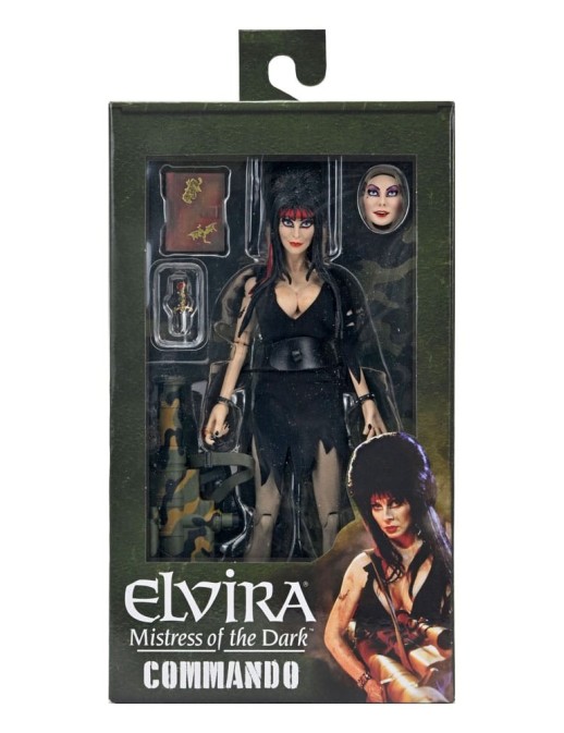 Neca Elvira Mistress of the Dark Commando Version